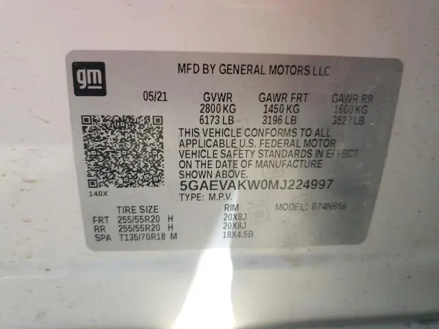 2021 BUICK ENCLAVE ESSENCE  