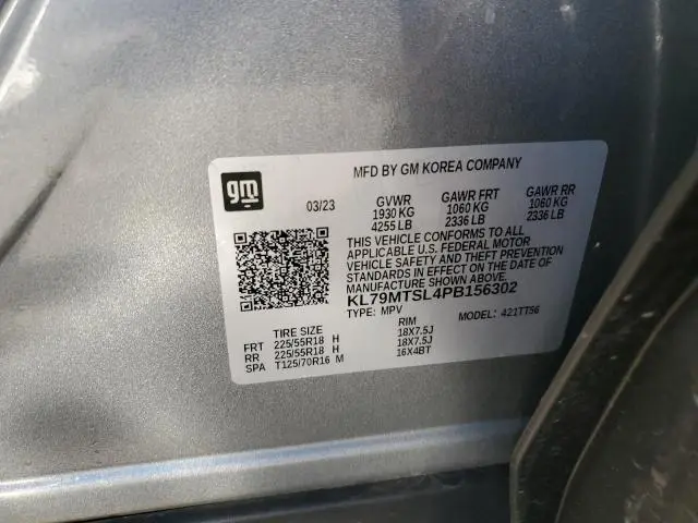 2023 CHEVROLET TRAILBLAZER RS  