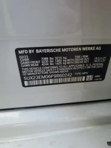 2023 BMW X7 XDRIVE40I  