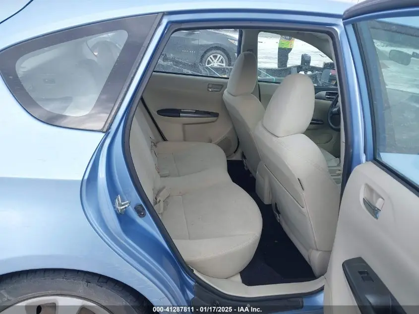 2011 SUBARU IMPREZA 2.5I