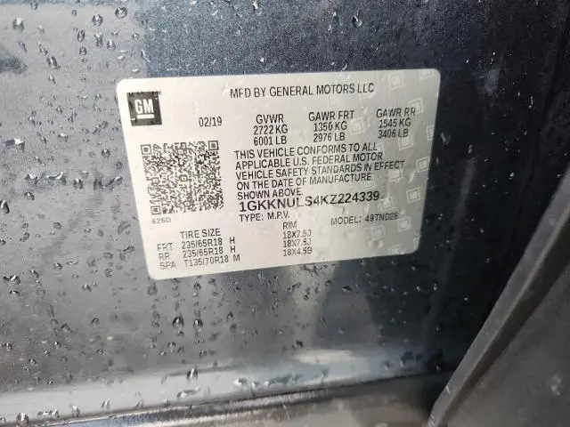 2019 GMC ACADIA SLT-1  