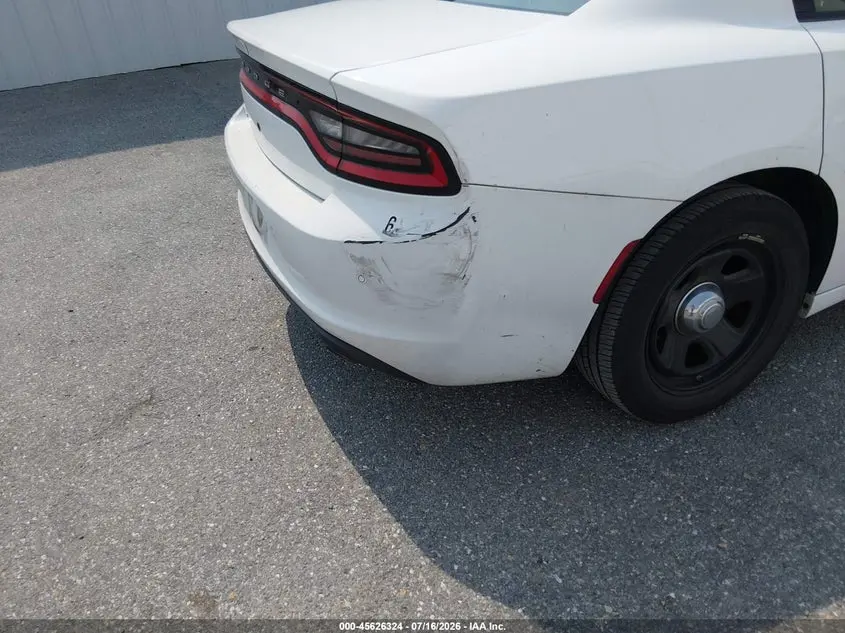 2019 DODGE CHARGER POLICE RWD