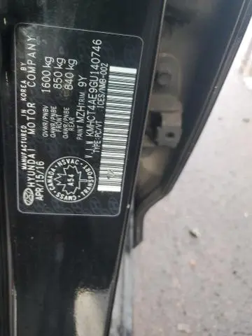 2016 HYUNDAI ACCENT SE  