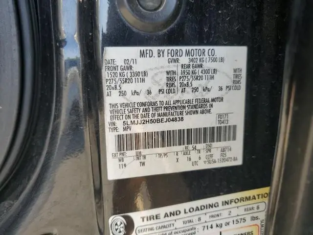 2011 LINCOLN NAVIGATOR   