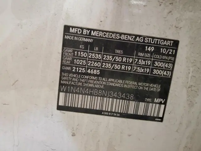 2022 MERCEDES-BENZ GLA 250 4MATIC  