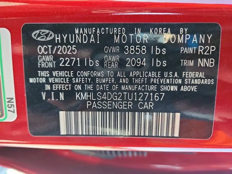2026 HYUNDAI ELANTRA SEL SPORT PREMIUM  