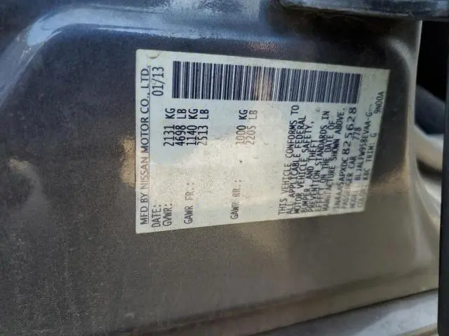 2013 NISSAN MAXIMA S  