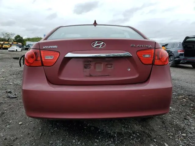 2010 HYUNDAI ELANTRA BLUE  