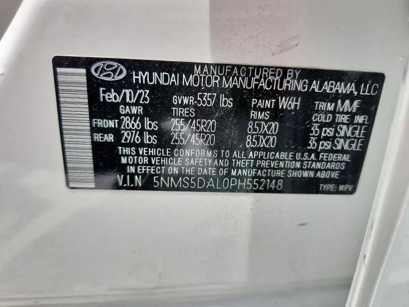 2023 HYUNDAI SANTA FE CALLIGRAPHY  