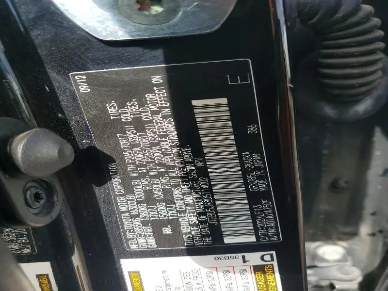 2013 TOYOTA 4RUNNER SR5  