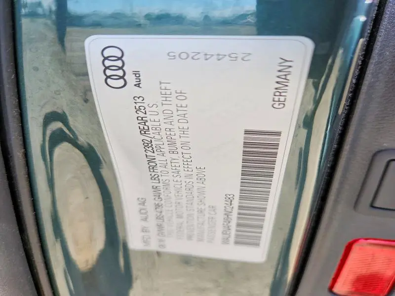2017 AUDI A4 PREMIUM PLUS  
