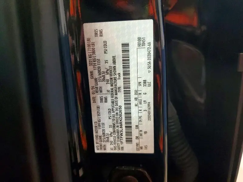 2024 FORD F150 XLT  