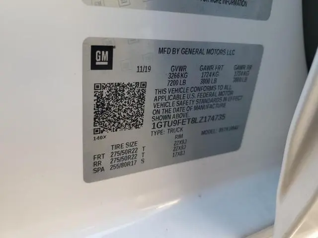 2020 GMC SIERRA K1500 DENALI  