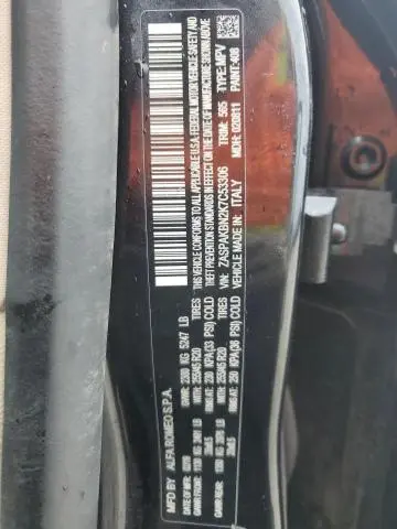 2019 ALFA ROMEO STELVIO TI  