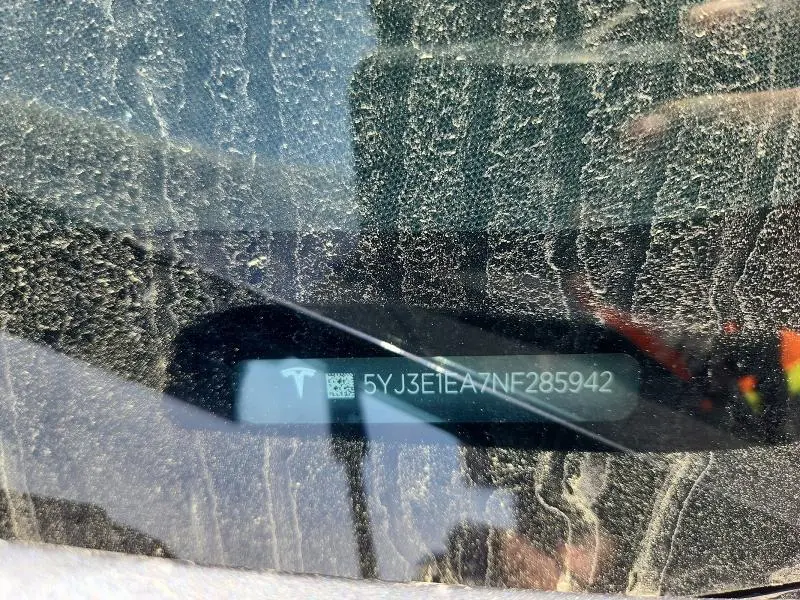 2022 TESLA MODEL 3   