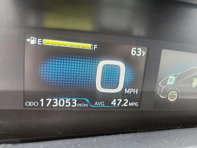 2017 TOYOTA PRIUS TWO  