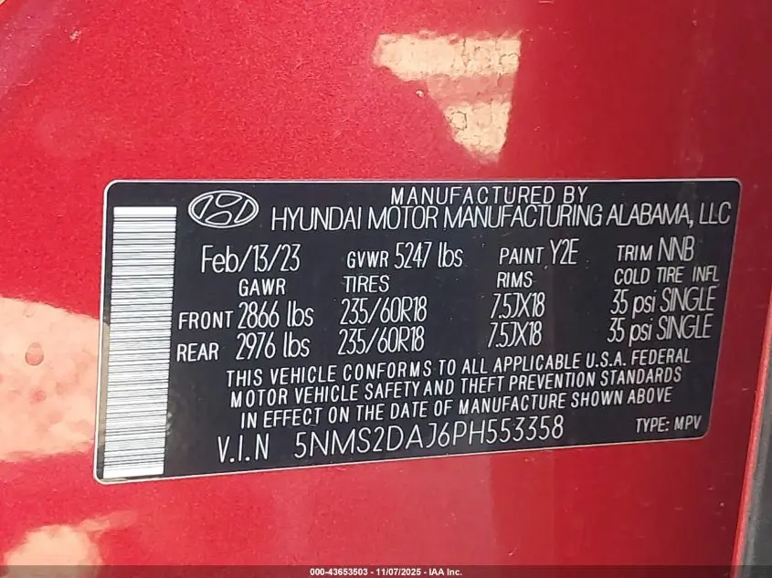 2023 HYUNDAI SANTA FE SEL