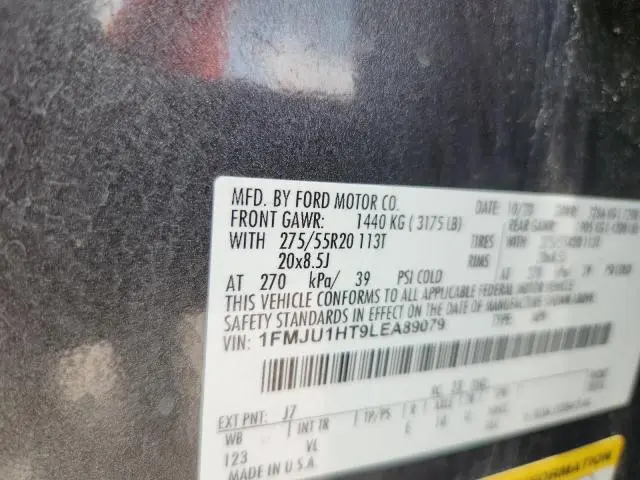 2020 FORD EXPEDITION XLT  