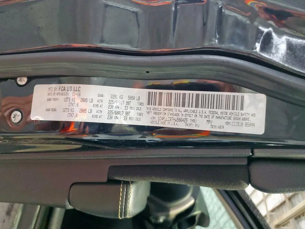 2017 JEEP CHEROKEE LATITUDE  