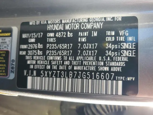 2018 HYUNDAI SANTA FE SPORT   