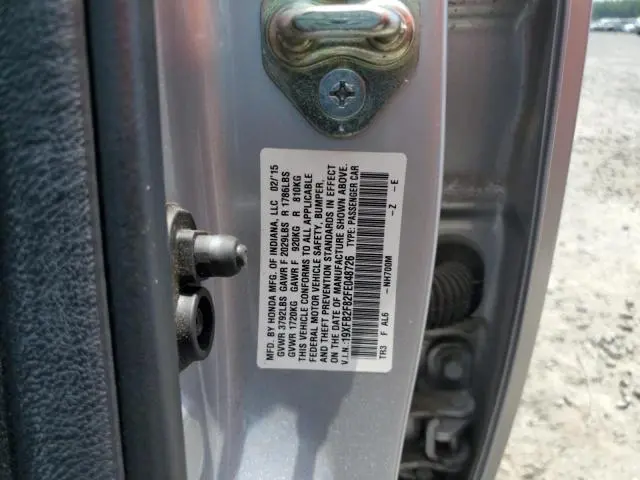 2015 HONDA CIVIC EX  