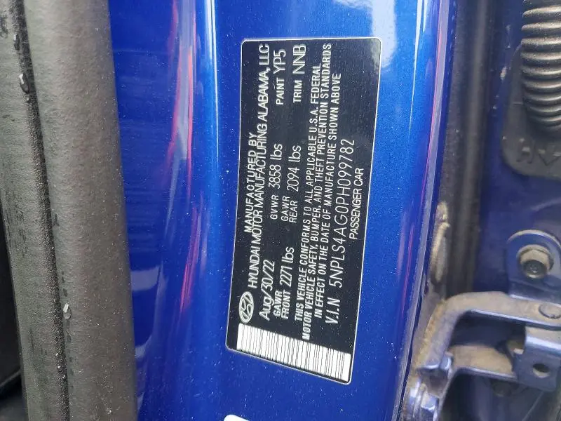 2023 HYUNDAI ELANTRA SEL  