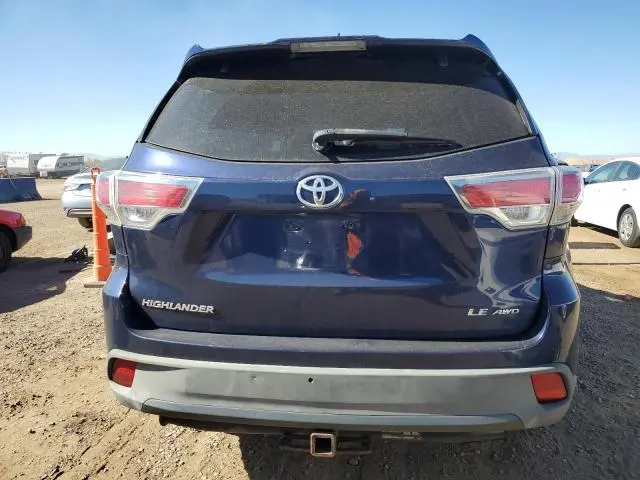 2014 TOYOTA HIGHLANDER LE  