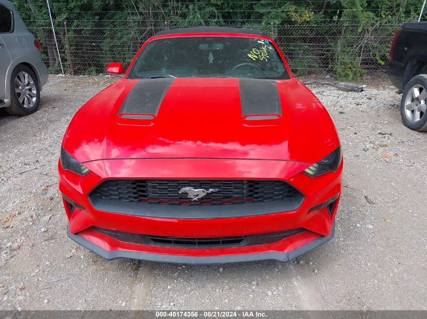 2018 FORD MUSTANG ECOBOOST PREMIUM