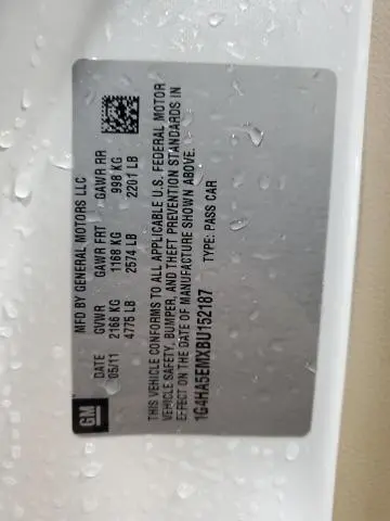 2011 BUICK LUCERNE CX  