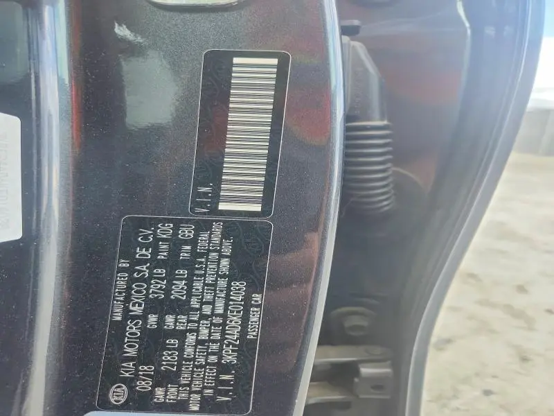 2019 KIA FORTE LXS  