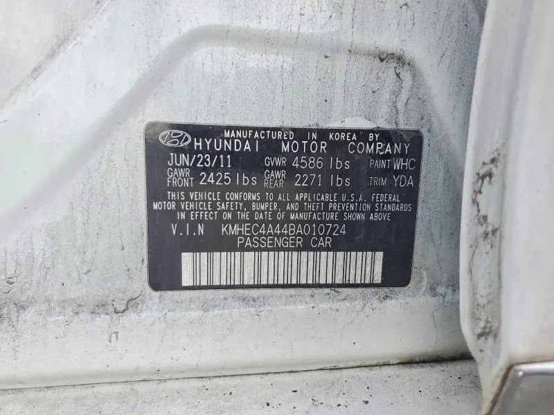 2011 HYUNDAI SONATA HYBRID  