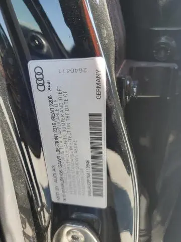 2019 AUDI A3 PREMIUM  