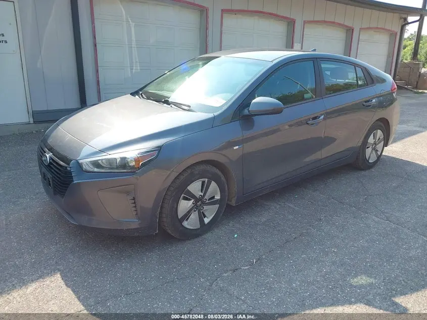 2018 HYUNDAI IONIQ HYBRID BLUE