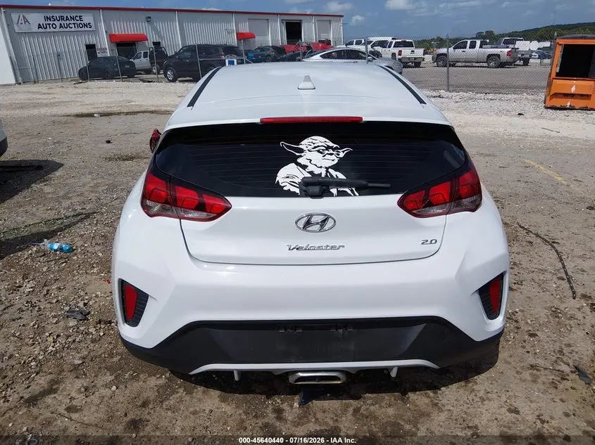 2019 HYUNDAI VELOSTER 2.0