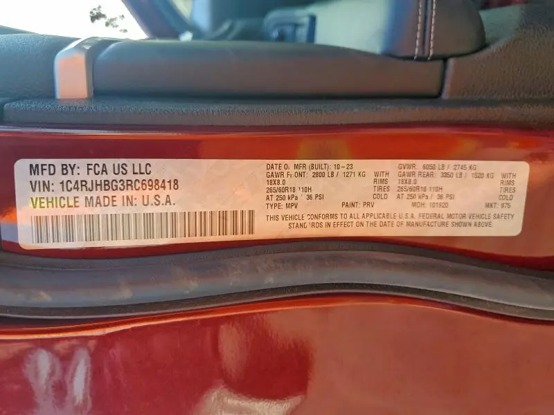 2024 JEEP GRAND CHEROKEE LIMITED  