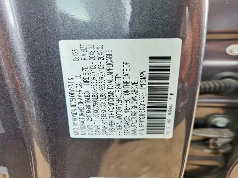 2025 HONDA PILOT ELITE  