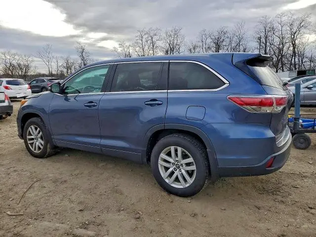 2016 TOYOTA HIGHLANDER LE  