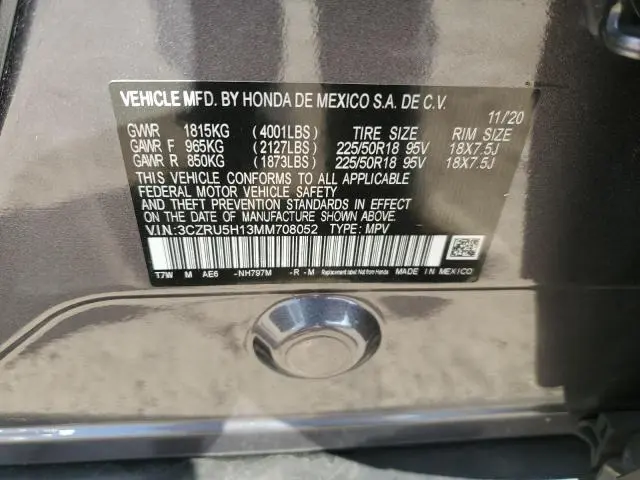 2021 HONDA HR-V SPORT  