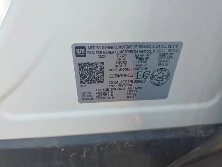 2024 GMC TERRAIN SLE  