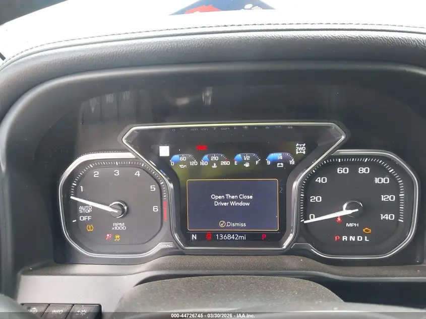 2020 GMC SIERRA 1500 4WD  STANDARD BOX AT4