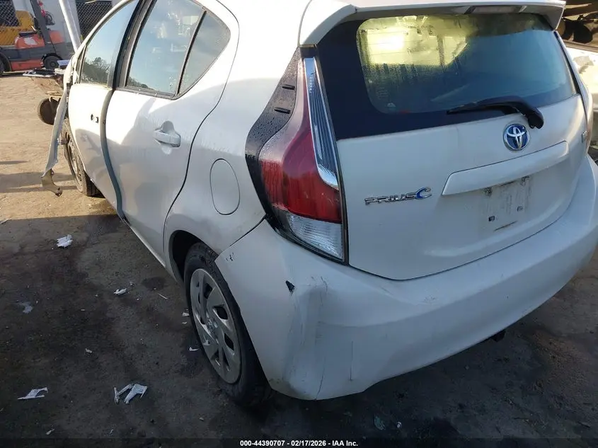 2016 TOYOTA PRIUS C ONE