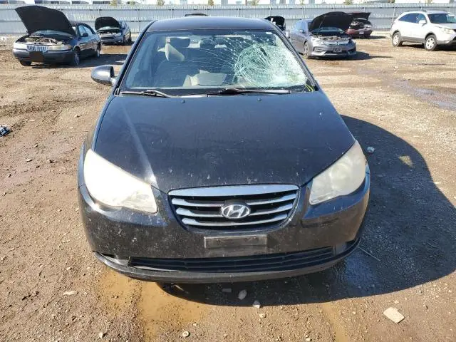 2010 HYUNDAI ELANTRA BLUE  