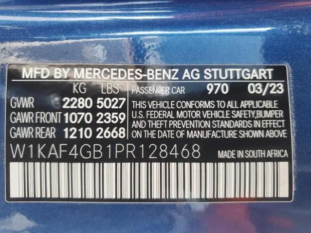 2023 MERCEDES-BENZ C 300  