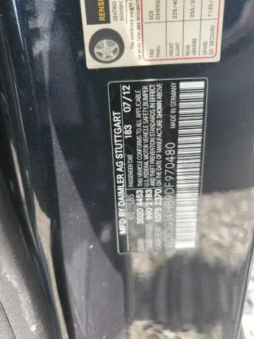 2013 MERCEDES-BENZ C 250  