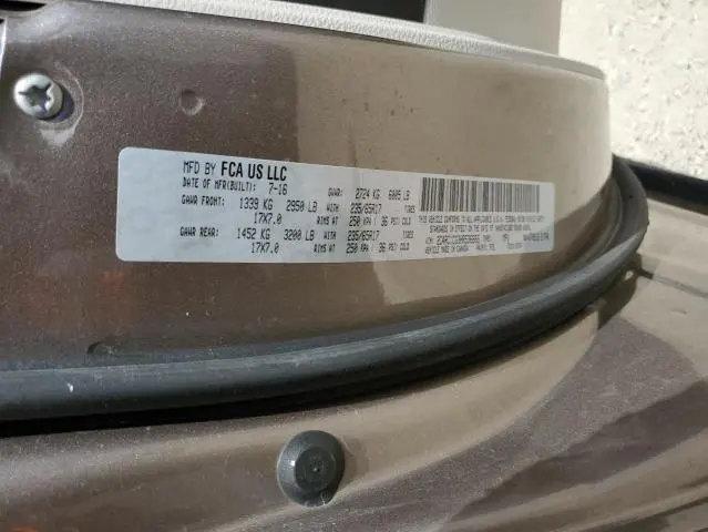 2017 CHRYSLER PACIFICA LX  