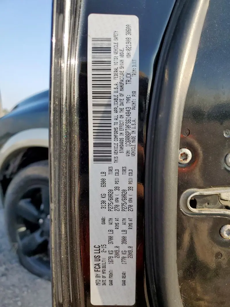2015 RAM 1500 LONGHORN  