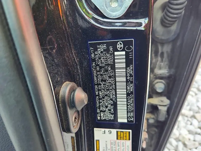 2017 TOYOTA PRIUS FOUR  