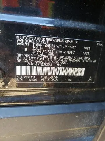 2024 TOYOTA RAV4 XLE  