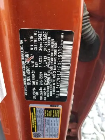 2014 HYUNDAI SANTA FE SPORT   