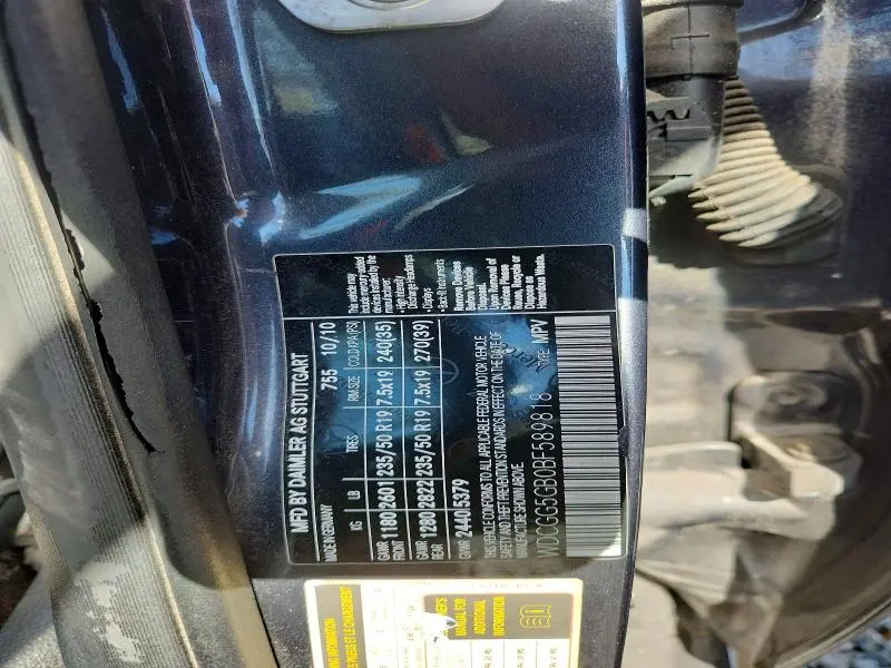 2011 MERCEDES-BENZ GLK 350  